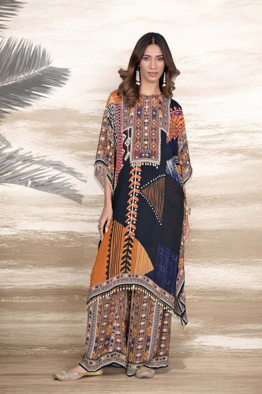 Bohemian Patchwork Kaftan