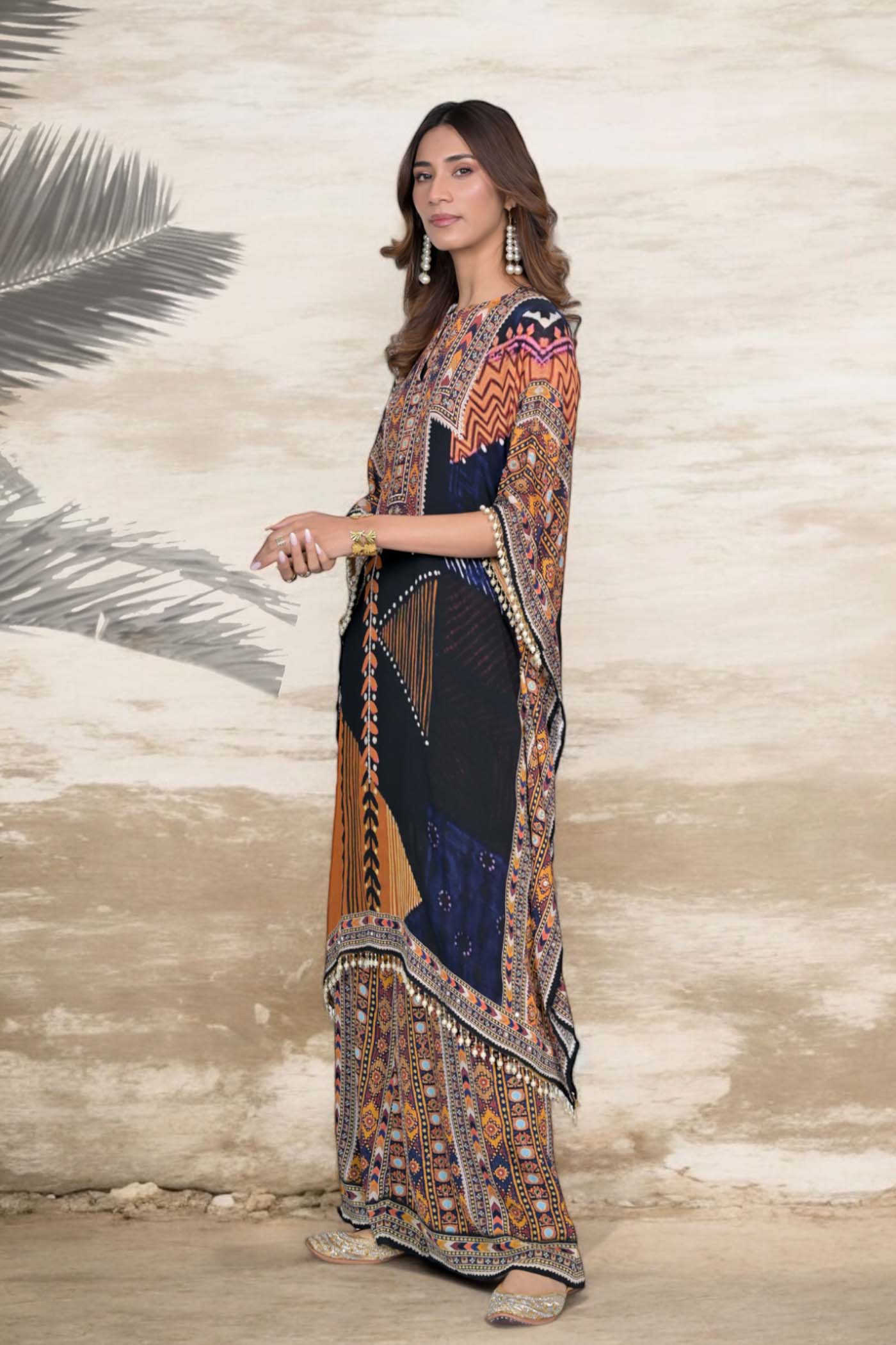 Bohemian Patchwork Kaftan