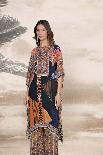 Bohemian Patchwork Kaftan