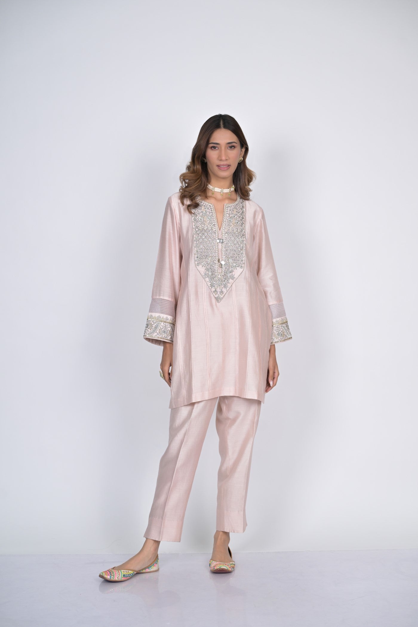 Blush Elegance Kurta Set