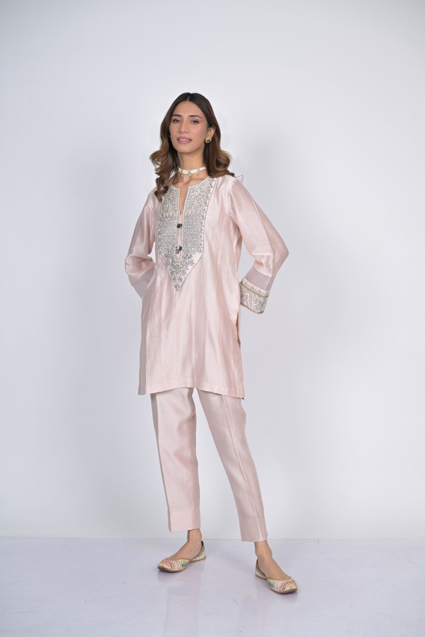 Blush Elegance Kurta Set