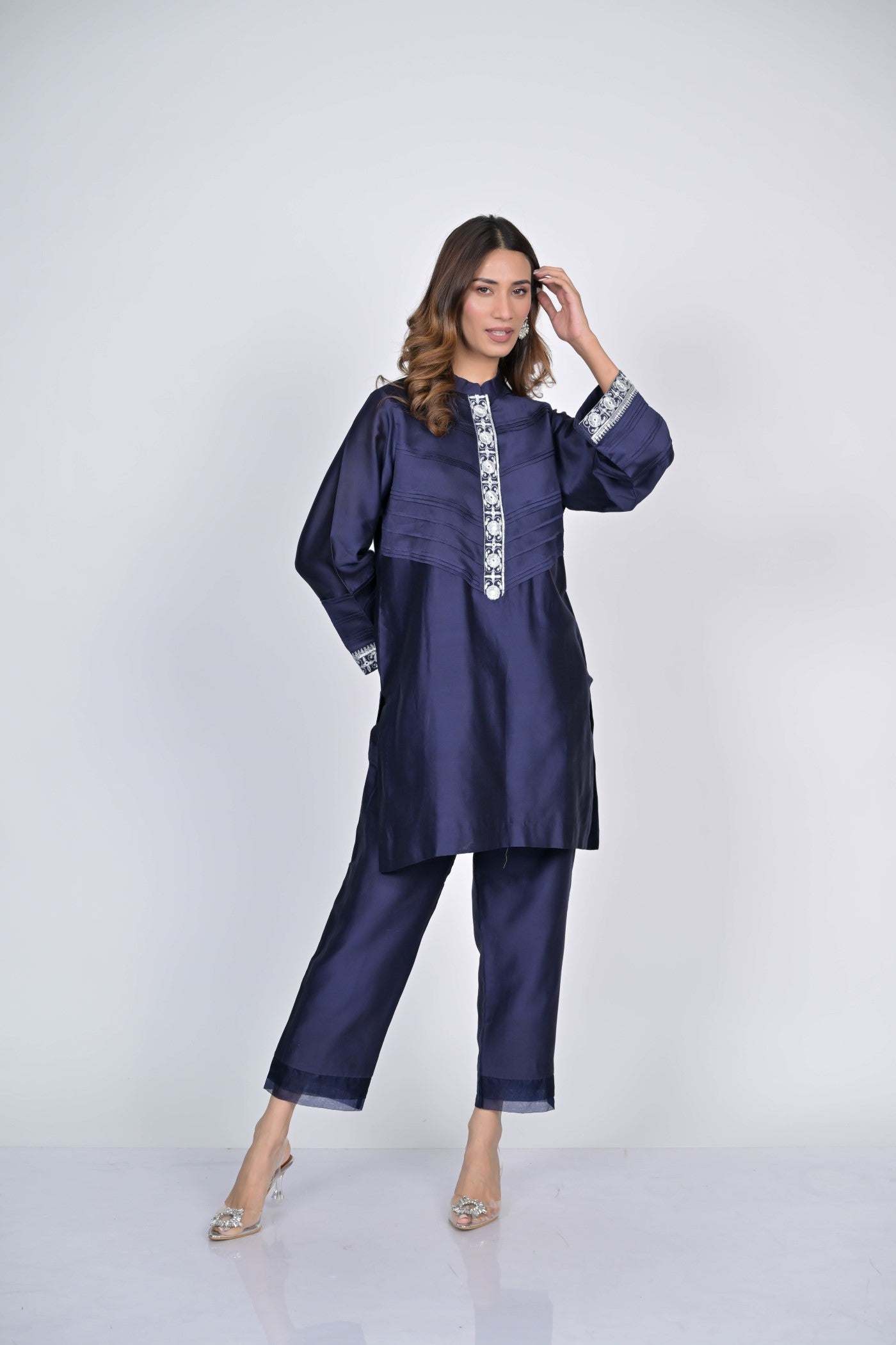 Midnight Majesty Kurta Set