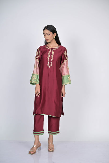 Ember Elegance Kurta Set