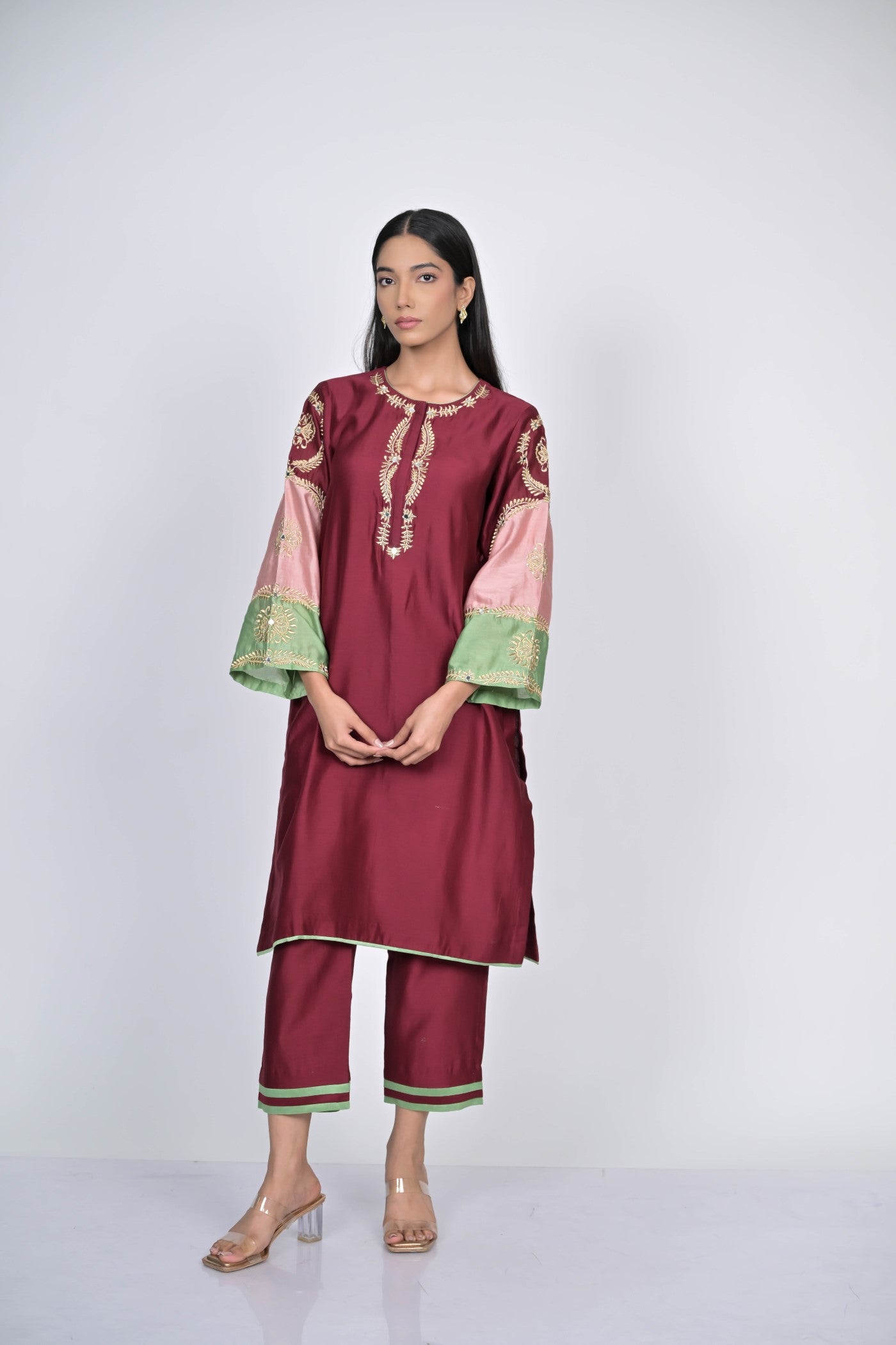 Ember Elegance Kurta Set