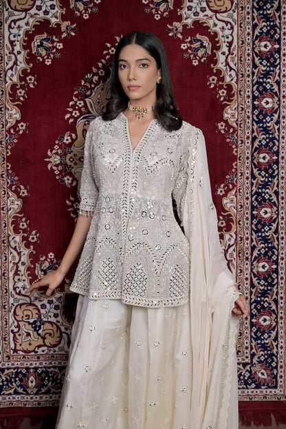 Opulent Sheen Sharara Set