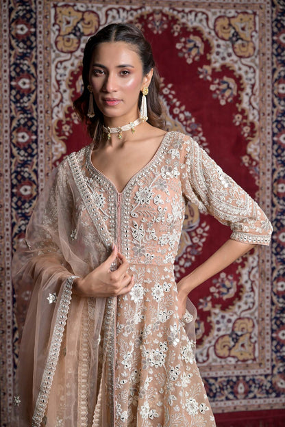 Ethereal Splendor Sharara Set