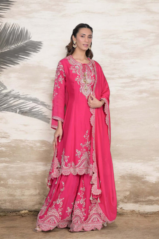 Regal Rose Pink Kurta Set