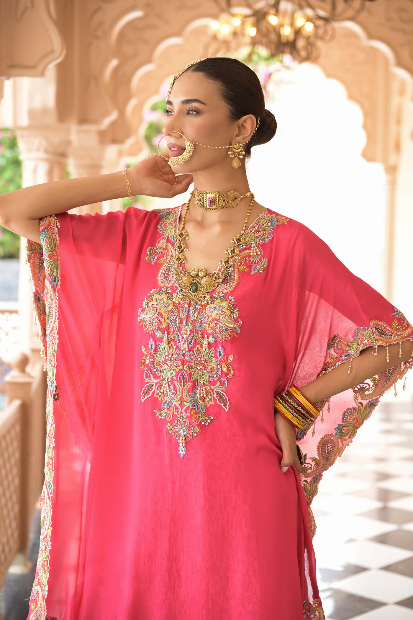 Royal Radiance Kaftan Set